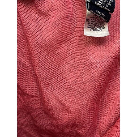 CHAPS Swim Trunks Mens XXL Coral Pink Plaid Board Shorts Mesh Liner‎ - Picture 8 of 8